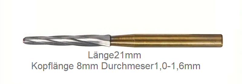 FG Chirurgischer Fräser FG-L - Länge: 21mm  - 5er-Pa.